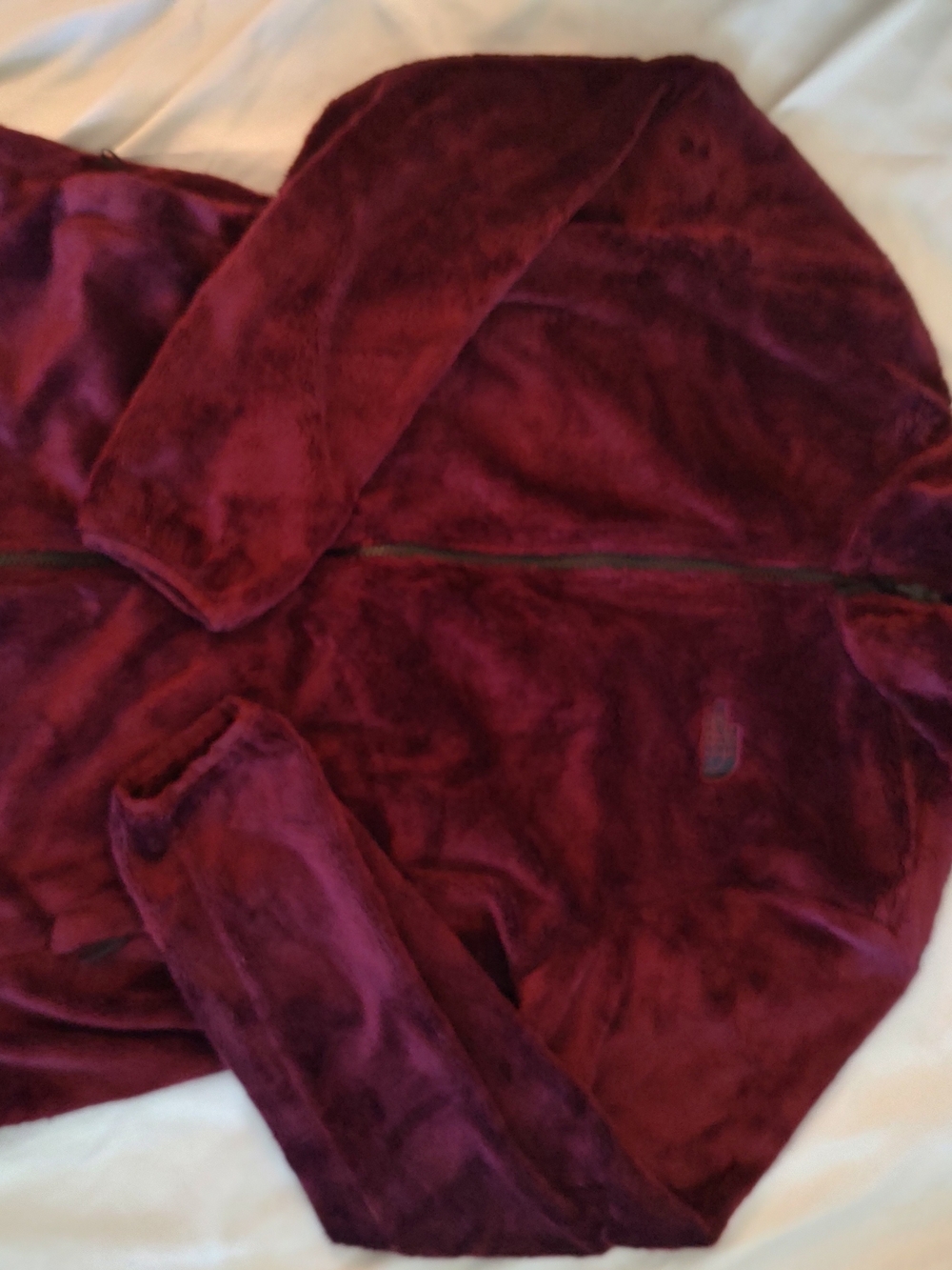 The North Face Women's Plush Ski Jacket in Deep Wine